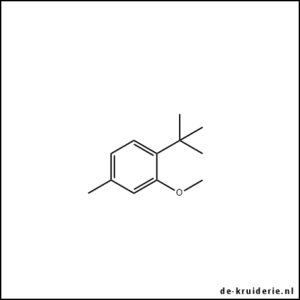 Leatherinol 2-tert-butyl-5-methylanisole Molecule
