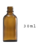30 ml apothekersfles amberkleurig glas