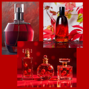 ROOD-GEKLEURDE PARFUMS